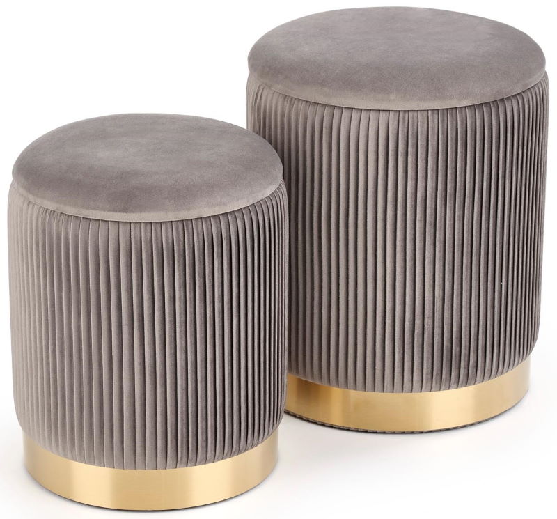 Фото Комплект Halmar Monty (2 пуфа) от производителя Halmar  в Феодосии по цене 11 440 ₽