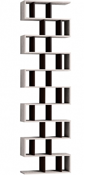 Стеллаж Румер макси  (бодега светлый-орех шоколадный (Глазов) ) Стеллаж Румер макси  (бодега светлый-орех шоколадный (Глазов) )