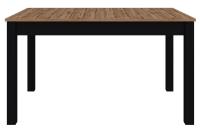 Стол обеденный Loft STO (мдф, лдсп-дуб вотан, черный (Black Red White (БРВ)) ) в Феодосии от производителя в интернет магазине Планета Комфорта Стол обеденный Loft STO (мдф, лдсп-дуб вотан, черный (Black Red White (БРВ)) ) в Феодосии от производителя