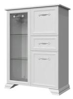 Тумба Грация (бар) (белый, белый  (Браво-мебель) ) в Феодосии от производителя 