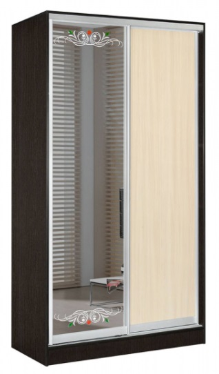 Фото Шкаф-купе Оскар 1.7 (1,2х0,6х2,3 - 2 двери) от производителя Мебель Маркет в Феодосии по цене 42&nbsp;120 ₽