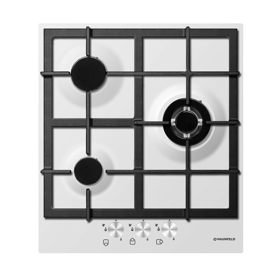 Фото Варочная поверхность газовая 3-х комф. MGHE 43 71 (450х520) от производителя Maunfeld в Феодосии по цене 15 450 ₽