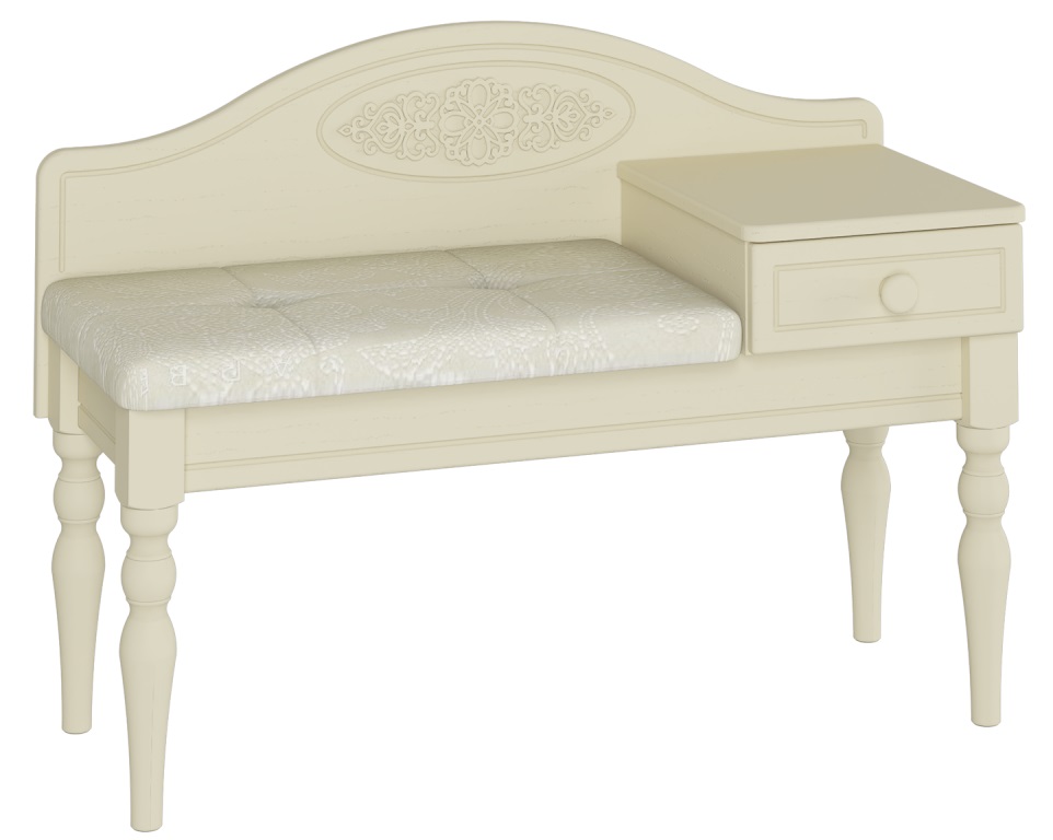 Фото Банкетка Ассоль плюс АС-41 (правая) от производителя Компасс в Феодосии по цене 17&nbsp;500 ₽