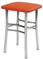 Табурет Квадрат хром ( Обивка стула:кожзам , хром, в ассортименте (Мир стульев) ) в Феодосии от производителя 