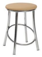 Табурет Сфера хром ( Обивка стула:кожзам , хром, в ассортименте (Мир стульев) ) в Феодосии от производителя 