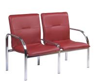 Фото  секция кресел стафф (staff)-2  2-х местная  производитель Новый стиль