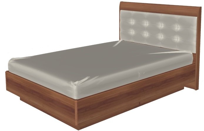 Фото Кровать двуспальная Мелисса КР-1852 (СМ 140х200) с подъемным механизмом от производителя Лером в Феодосии по цене 41 310 ₽