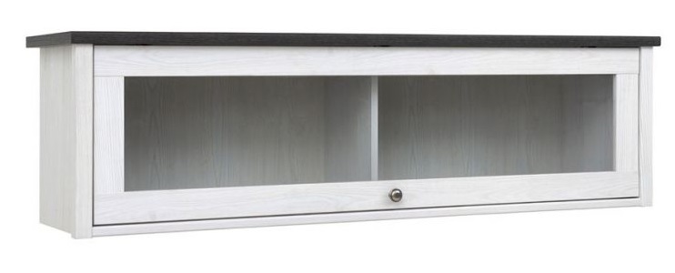Фото Полка-витрина Порто SFW1W от производителя Black Red White (БРВ) в Феодосии по цене 10 470 ₽