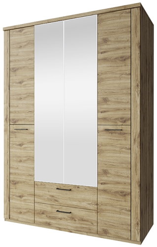 Фото Шкаф 4DG2S Дорсет (Doorset) (150) четырехдверный от производителя Анрэкс в Феодосии по цене 47 800 ₽