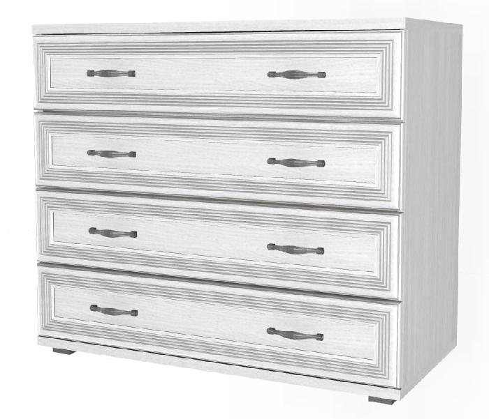 Комод Карина КМ-1001 (снежный ясень (Лером) )