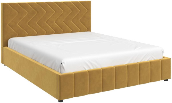 Фото Кровать двуспальная Нельсон (Зигзаг) (СМ 140х200) без основания от производителя Браво-мебель в Феодосии по цене 14 330 ₽