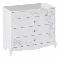 Комод Аврора ТД-268.04.01  (белый глянец (ТриЯ) ) в Феодосии от производителя 