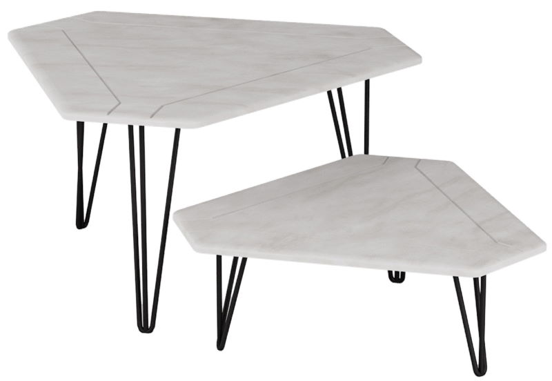 Фото Стол журнальный Тет-а-тет (2шт) от производителя Калифорния в Феодосии по цене 9&nbsp;420 ₽