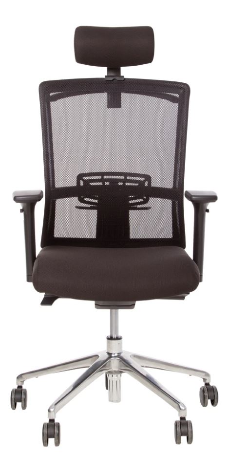 Фото Кресло для персонала Стило (Stilo) R HR SFB (алюминий) от производителя Новый стиль в Феодосии по цене 21 760 ₽