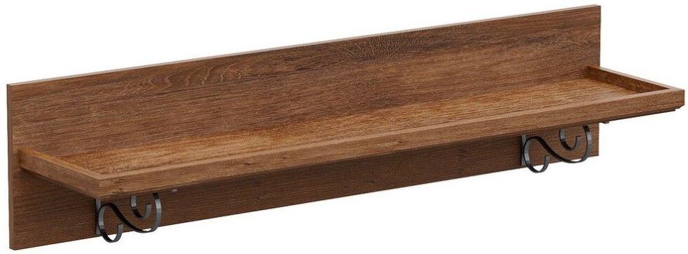 Фото Полка навесная Кантри от производителя СБК в Феодосии по цене 2 430 ₽