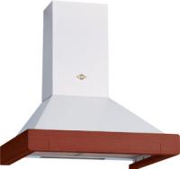 Вытяжка купольная Stevia 160 (600х500хh680(970)) (Материал Металл/Дерево , Цвет Белый/Вишня) в Феодосии от производителя 