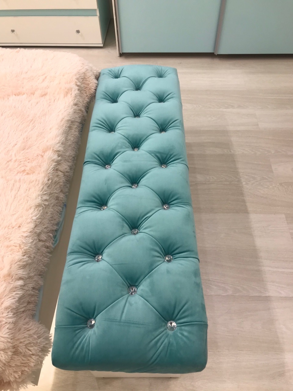 Фото Банкетка Тифани ПФ-01 от производителя Мебелони в Феодосии по цене 7 930 ₽