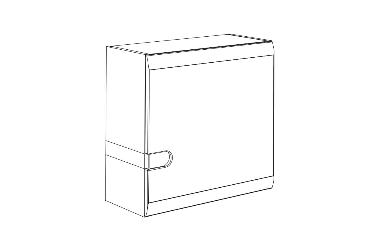 Фото Шкаф навесной 1D/TYP65 Линате (Linate) от производителя Анрэкс в Феодосии по цене 9 840 ₽