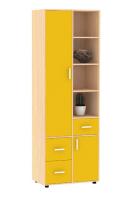 Фото shkafy-dly-beleye шкаф топаз (80) двухдверный  производитель Пирамида