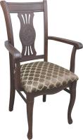 Фото stulya-dlya-gostinoy стул №7 (с подлокотником) (мягкий) производитель Алина мебель