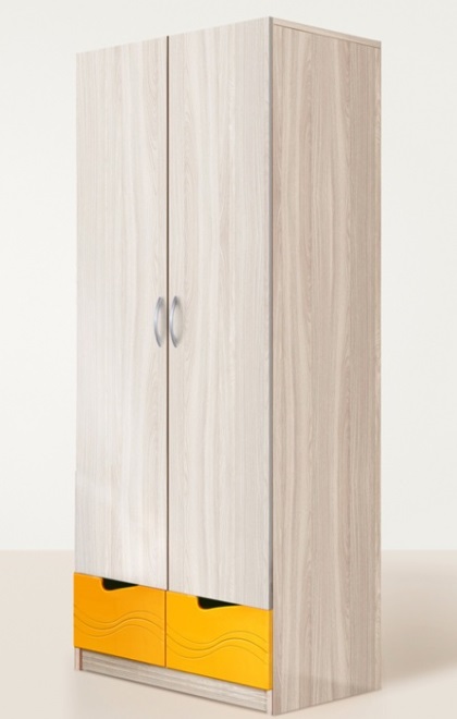 Фото Шкаф Бриз МДФ (90) двухдверный  от производителя Диал в Феодосии по цене 9&nbsp;520 ₽