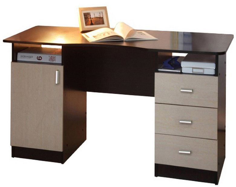 Фото Стол письменный 2-х тумбовый (о) от производителя Олмеко в Феодосии по цене 8&nbsp;750 ₽