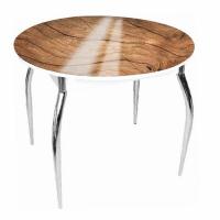 Фото  стол обеденный ривьера круг производитель Аврора