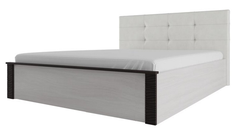 Фото Кровать двуспальная Гамма-20 с мягким изголовьем (СМ 160х200) без основания от производителя SV-мебель в Феодосии по цене 28 140 ₽