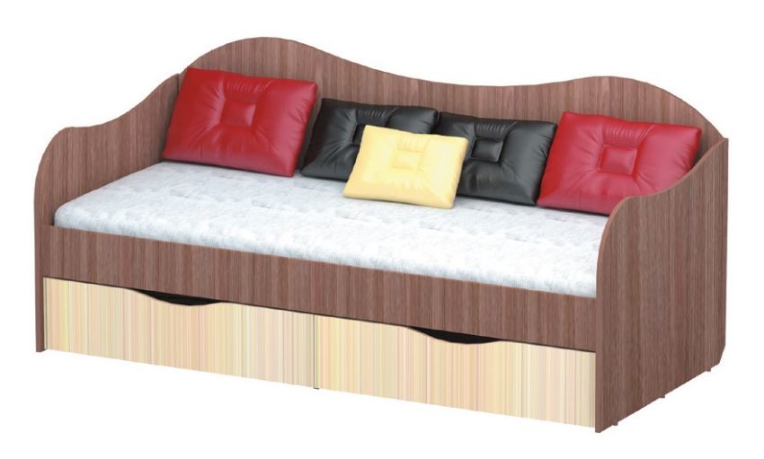 Фото Кровать односпальная Бокс (СМ 90х200) от производителя Пирамида в Феодосии по цене 11&nbsp;880 ₽