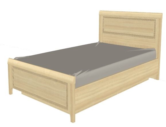 Фото Кровать односпальная Карина КР-1021 (СМ 120х200) с подъемным механизмом от производителя Лером в Феодосии по цене 43 050 ₽