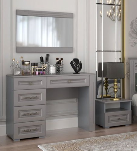 Фото Зеркало настенное Олимп с декоративными планками от производителя Браво-мебель в Феодосии по цене 4 420 ₽