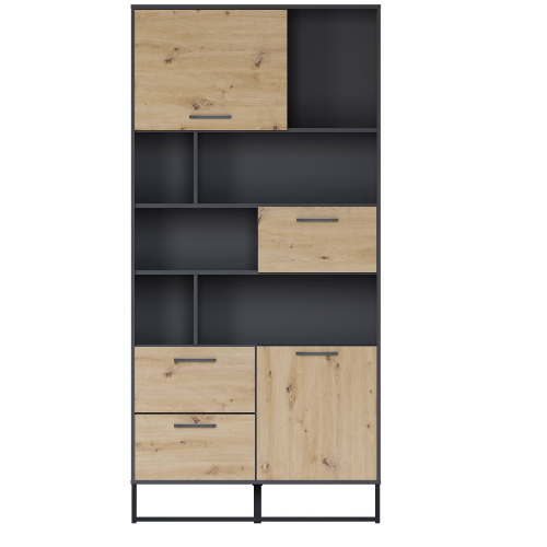 Фото Шкаф Brooklyn B172-REG1D2B2S от производителя Black Red White (БРВ) в Феодосии по цене 32 270 ₽