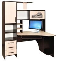 Стол компьютерный КЛ-6.0 (правый) (лдсп, лдсп-венге,  венге, дуб молочный (Росток) ) в Феодосии от производителя 