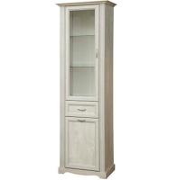 Шкаф-витрина 32.06 Сохо (бетон пайн белый-бетон пайн патина (Олмеко) ) в Феодосии от производителя 