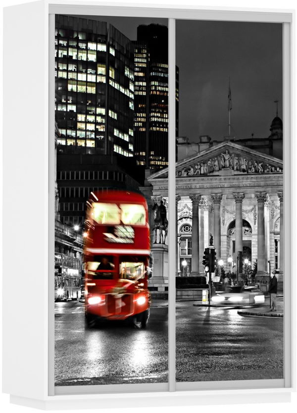 Фото Шкаф-купе Экспресс Дуо Фото (1,6х0,6х2,2 - 2 двери) от производителя Мебельная компания Е1 в Феодосии по цене 39 840 ₽