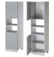 Кухня Бронкс пенал П-60 (белый, бетон,(Леко)) в Феодосии от производителя 