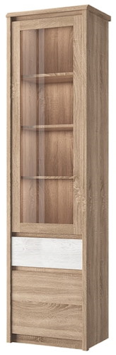 Фото Шкаф с витриной 1V1D1S Сомма (Somma) от производителя Анрэкс в Феодосии по цене 17 680 ₽