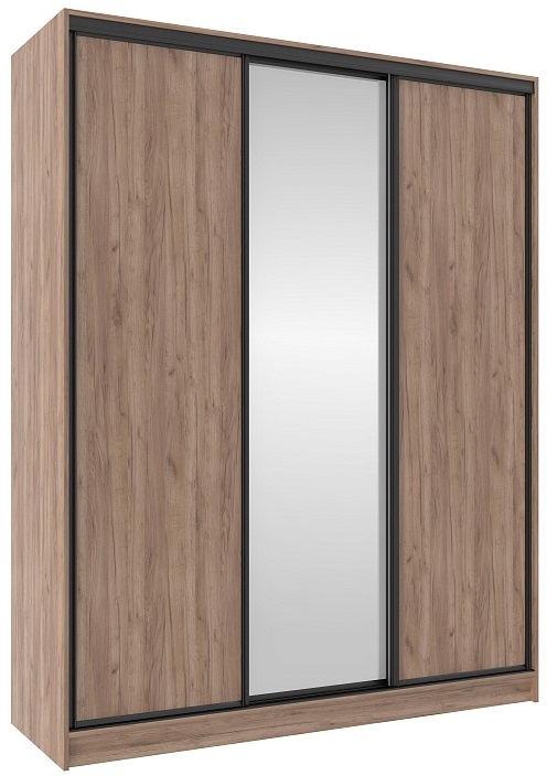 Фото Шкаф-купе 2000 Домашний (3 двери) от производителя Глазов в Феодосии по цене 40&nbsp;330 ₽