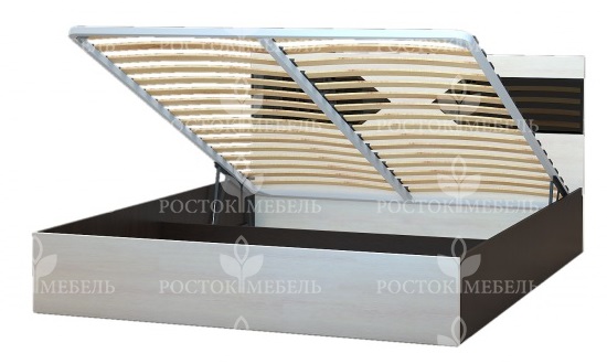 Фото Кровать двуспальная Ника-1 КД-2.9 (СМ 160х200) с подъемным механизмом от производителя Росток в Феодосии по цене 26 360 ₽