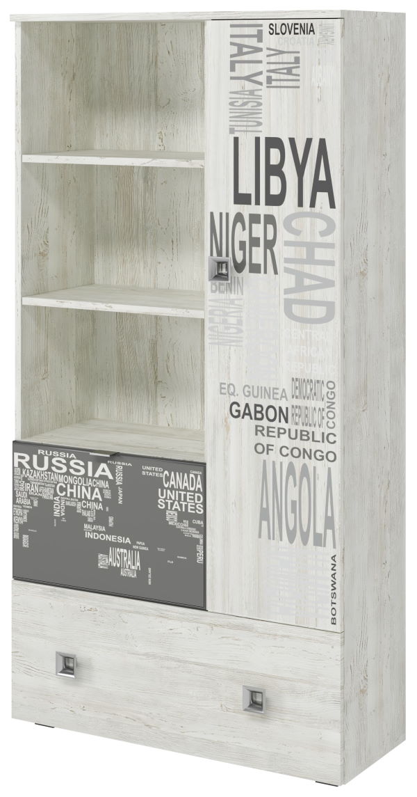 Фото Шкаф книжный Поло от производителя Регина в Феодосии по цене 9&nbsp;430 ₽