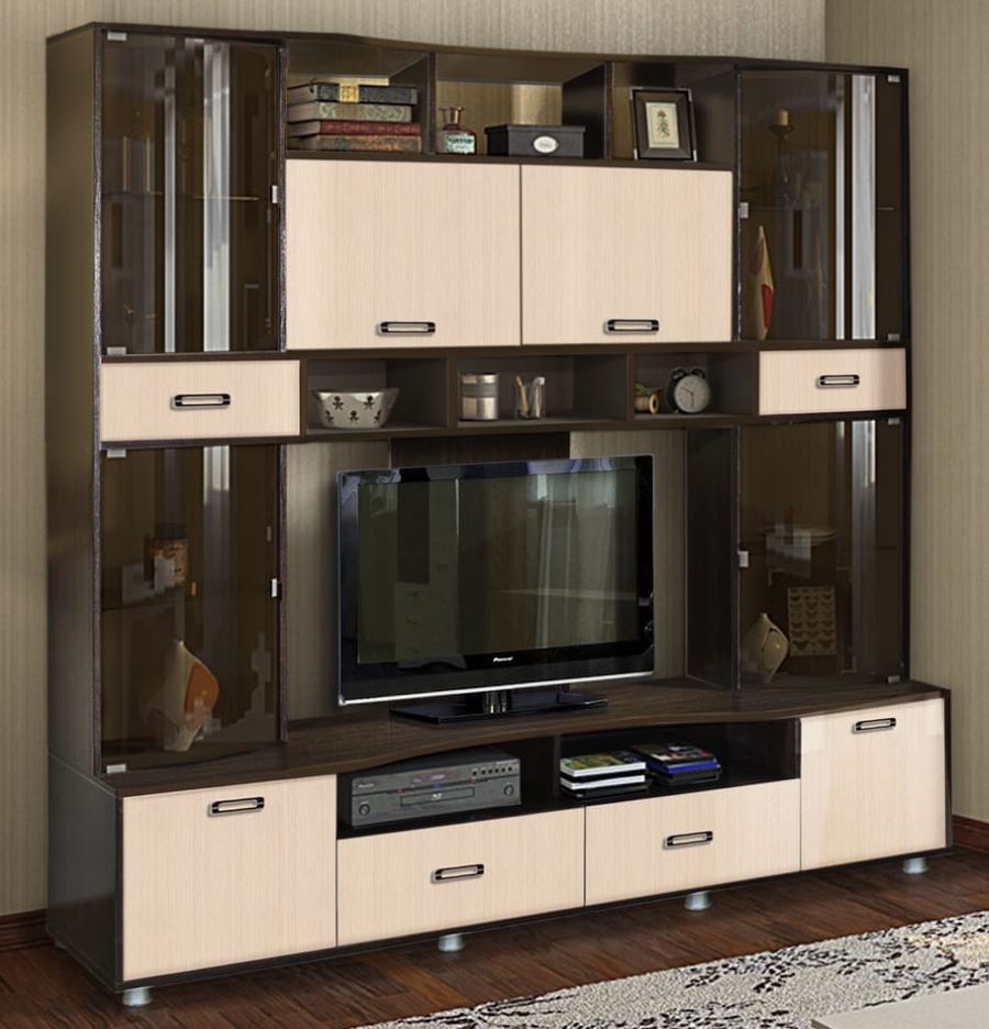 Фото Гостиная Аллегро вар.№4 ЛДСП от производителя Диал в Феодосии по цене 21&nbsp;710 ₽