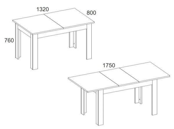 Фото Стол раздвижной Брасс (Brass) от производителя Анрэкс в Феодосии по цене 16 170 ₽