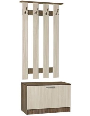 Фото Вешалка с тумбой Машенька (800) от производителя Мебель Маркет в Феодосии по цене 6 770 ₽