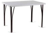 Стол обеденный Граф (металл, мдф-ясень серебро,  медный антик (Бител) ) в Феодосии от производителя 