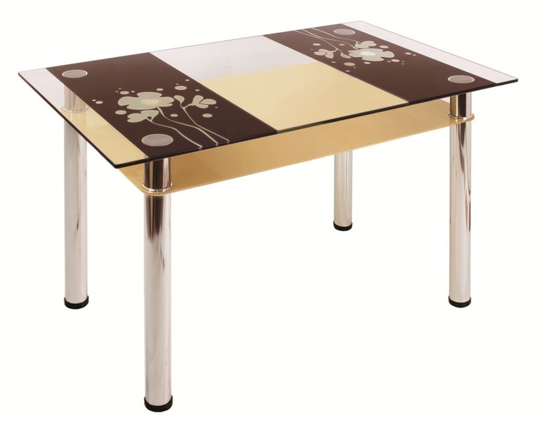 Фото Стол обеденный 3.7 с полкой  в Феодосии по цене 8 520 ₽ от производителя Мебель из стекла, код товара 2000001192276, 2000001192283, 2000001192290 шт Фото Стол обеденный 3.7 с полкой  от производителя Мебель из стекла в Феодосии по цене 8 520 ₽