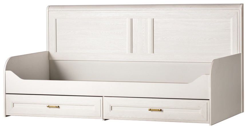 Фото Кровать односпальная Белла 250 (СМ 90х200) с основанием от производителя Яна в Феодосии по цене 32 680 ₽