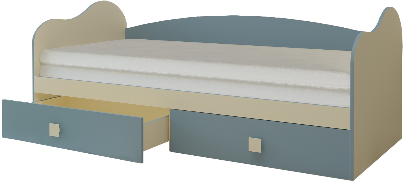 Фото Кровать-тахта Радуга (СМ 80х200) от производителя Горизонт в Феодосии по цене 13&nbsp;460 ₽