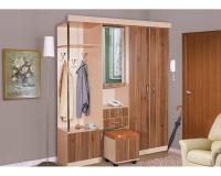 Прихожая Елена 3 (Цвет корпуса:ясень шимо светлый, цвет фасада:ясень шимо темный (Мебель Маркет) ) в Феодосии от производителя 