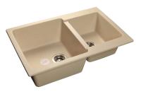 Мойка Granfest GF-С800Е (ГР 800х500хh200) (Цвет мойки светло-розовый) в Феодосии от производителя 