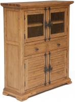 Витрина малая Avignon PRO-L05 (натуральный с патиной, натуральный с патиной (Tetchair) ) в Феодосии от производителя в интернет магазине Планета Комфорта Витрина малая Avignon PRO-L05 (натуральный с патиной, натуральный с патиной (Tetchair) ) в Феодосии от производителя